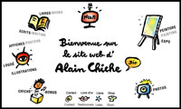 auteur et illustrateur d'albums pour enfants, Alain Chiche découvre ses autres talents ...